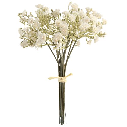 Product Gypsophila artificial baby&#39;s breath in a bunch white 23cm 12pcs