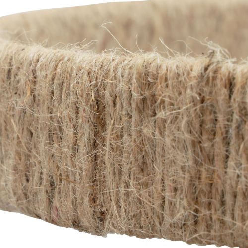 Floristik24 Hanging decoration wall decoration boho style decorative jute ribbon Ø30cm