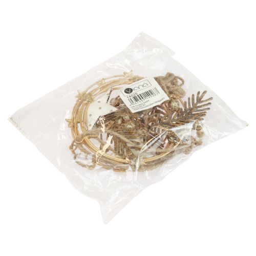 Product Hanging Decoration Christmas Christmas Tree Decoration Star H38cm 3 Pcs