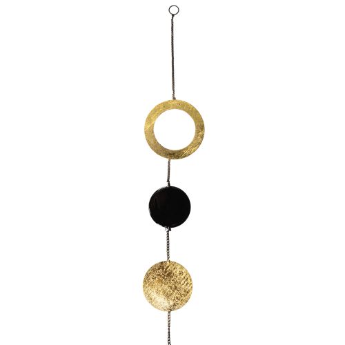 Floristik24 Hanging window decoration circles and discs, modern for any room design, 80cm
