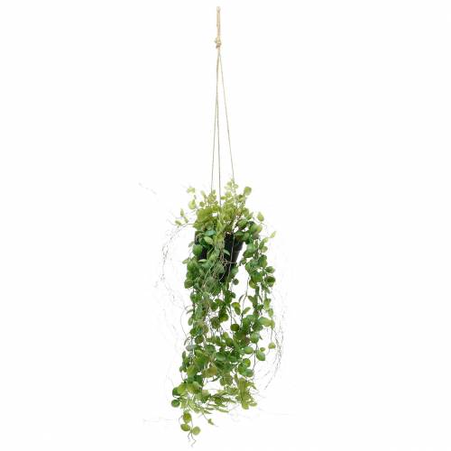 Product Hanging plant in a pot Artificial green plant Hanging basket