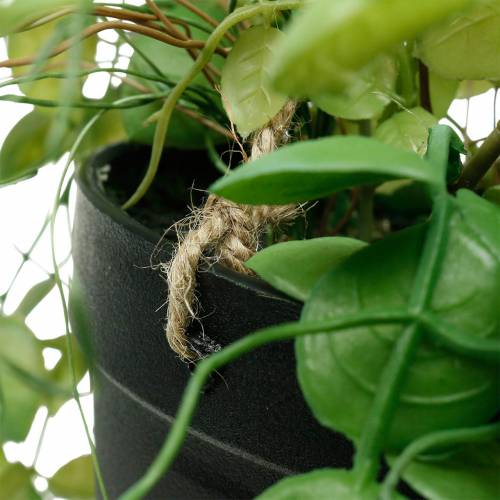 Product Hanging plant in a pot Artificial green plant Hanging basket