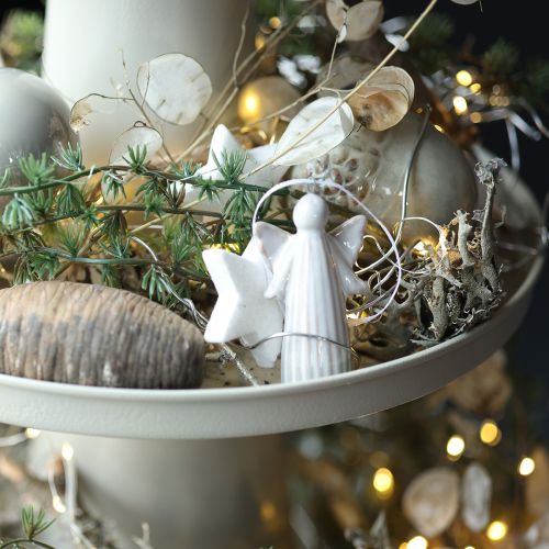 Angel pendant decorative figure for hanging on Christmas tree 8cm 4pcs | Floristik24.ie