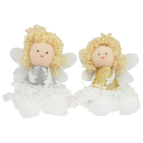 Product Angel Pendant Tree Decoration Christmas Decoration H13.5cm 4 pcs