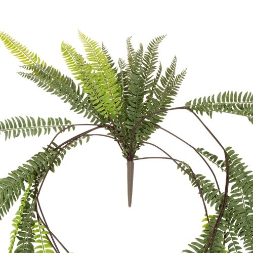 Artificial fern, decorative fern branch for sticking and hanging, 118cm | Floristik24.ie