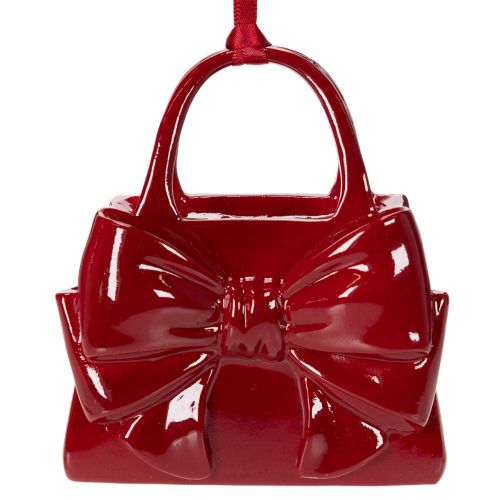 Decorative handbag with bow