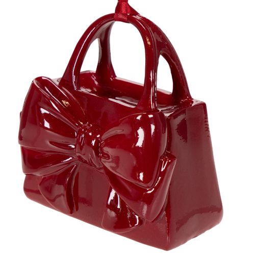 Decorative handbag with bow