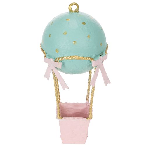 Product Balloon decoration, hot air balloon as an original gift idea or eye-catcher at home, 19cm