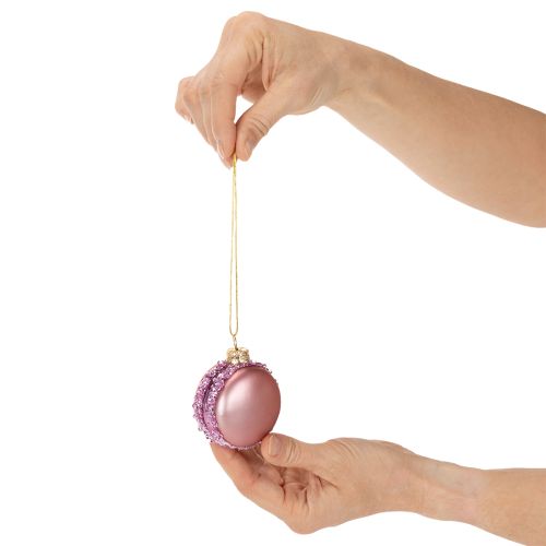 Christmas tree ornament macaron pendant 6cm | Floristik24.ie