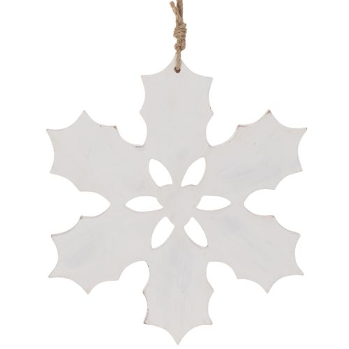 Holly ornament, Christmas decoration for hanging, 26cm | Floristik24.ie