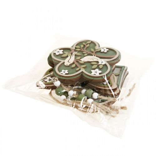 Floristik24 Hanging decoration wooden deco hanger birds window decoration 10cm 6pcs