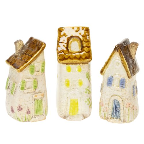 Floristik24 Ceramic home decoration for indoors and flower pots. Ideal gift. 10cm, 3 pieces.