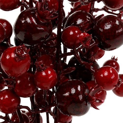 Floristik24 Artificial rose hip branch 21cm 6pcs