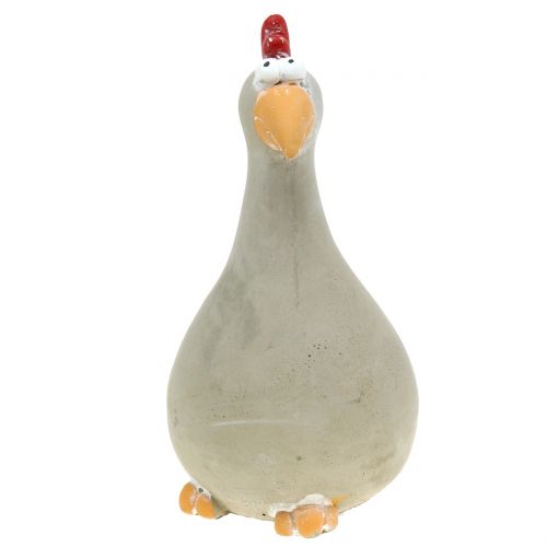 Floristik24 Decorative figure rooster concrete H20.5cm