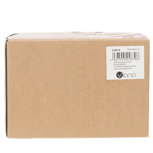 Product Decorative Easter bunny made of plastic, supplied in the shape of a bunny, 11cm, 4 pieces.