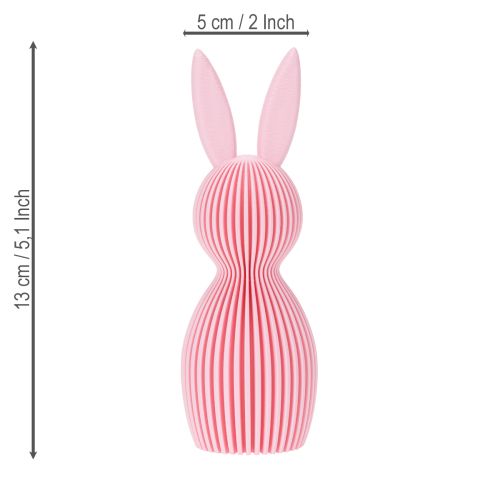 Product Decorative Easter bunny, symbol for spring-like home decor, 13cm, 3 pieces