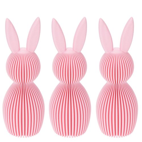 Product Decorative Easter bunny, symbol for spring-like home decor, 13cm, 3 pieces