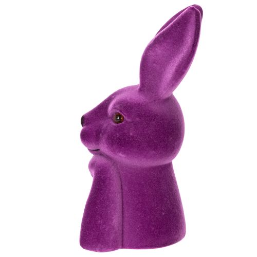 Product Thinking Rabbit Flocked Rabbit Bust Easter 16.5×13×27cm