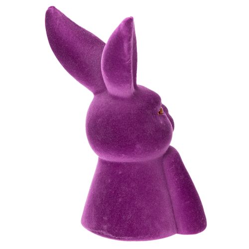 Product Thinking Rabbit Flocked Rabbit Bust Easter 16.5×13×27cm