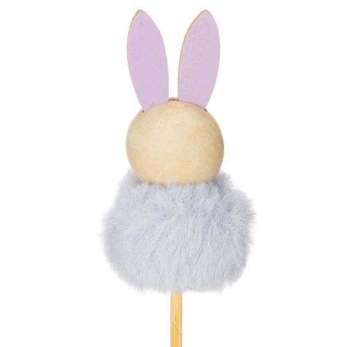 Product Fluffy Easter bunny figurines for cheerful Easter celebrations, room decoration, 34cm, 12 pieces