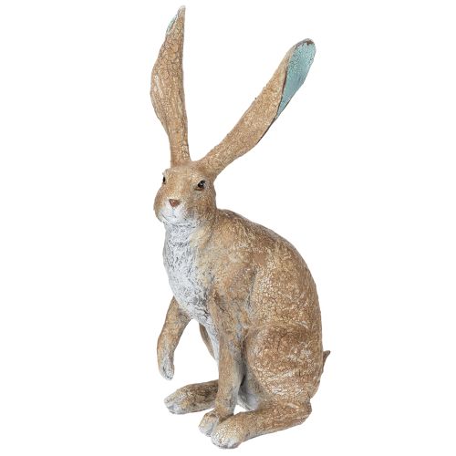 Decorative rabbit figurine for stylish spring and Easter arrangements, 43cm