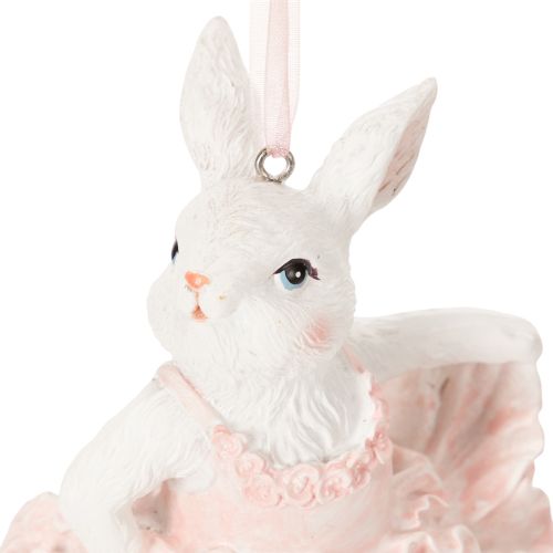 Product Ballerina bunny pendants, a highlight for Easter branches or Christmas trees, 12cm, 2 pieces