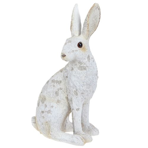 Floristik24 Decorative Rabbit Sitting Figure Easter Bunny Shabby Chic 12×9×25cm
