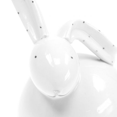 Floristik24 Ceramic rabbit white 14cm 2pcs