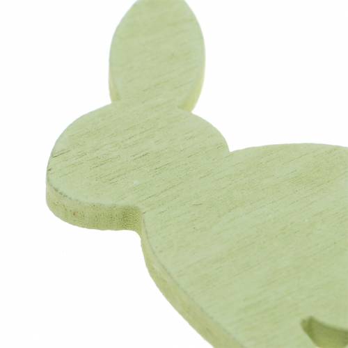 Floristik24 Streudeko Easter bunny wood 5.2cm 40pcs assorted