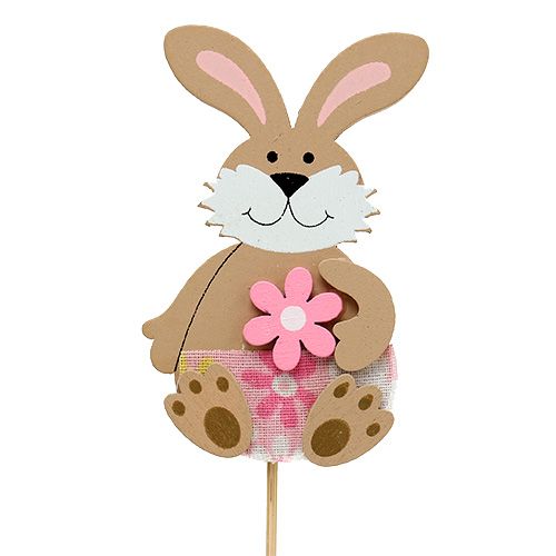 Floristik24 Bunny flower plug sort. 7.5cm L28cm 15pcs