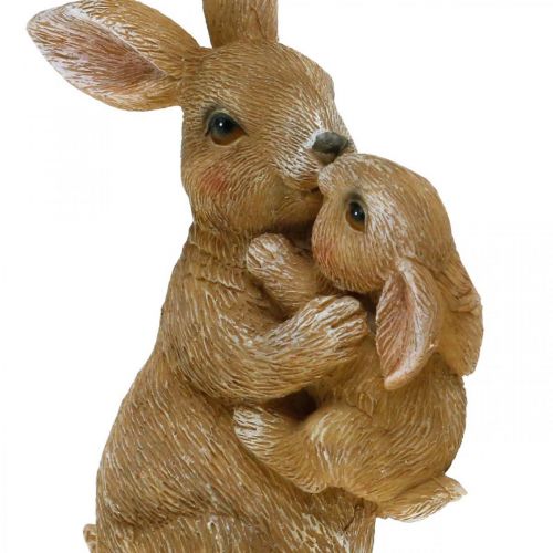 Floristik24 Rabbit decoration figures rabbit family Easter decoration H11.5cm 2pcs