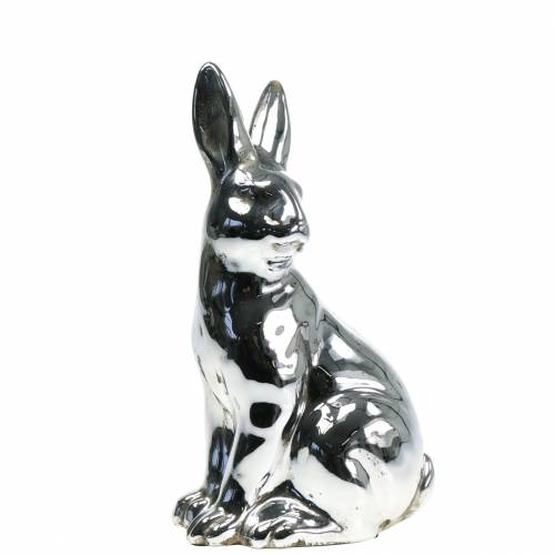 Floristik24 Bunny silver antique H31cm