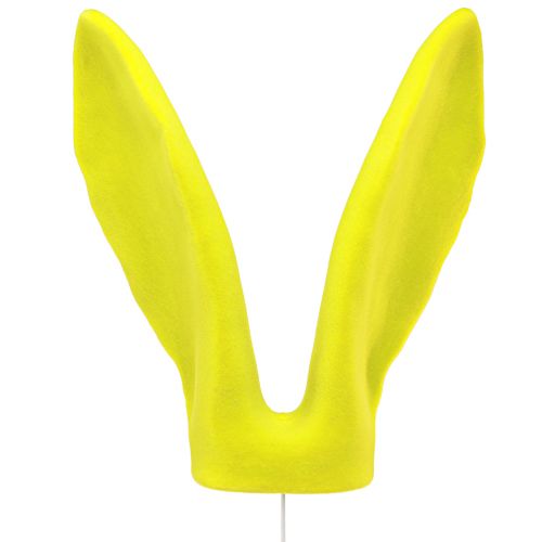 Product Bunny Decoration Ears Yellow Green Pistachio Easter on Stick 56cm