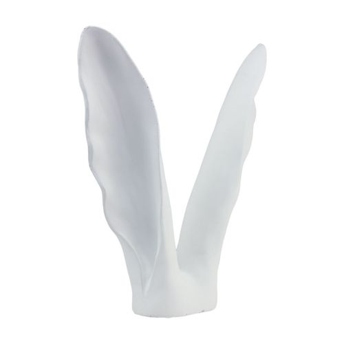 Floristik24 Rabbit decoration rabbit ears white polyresin 29×7.5×31.5cm