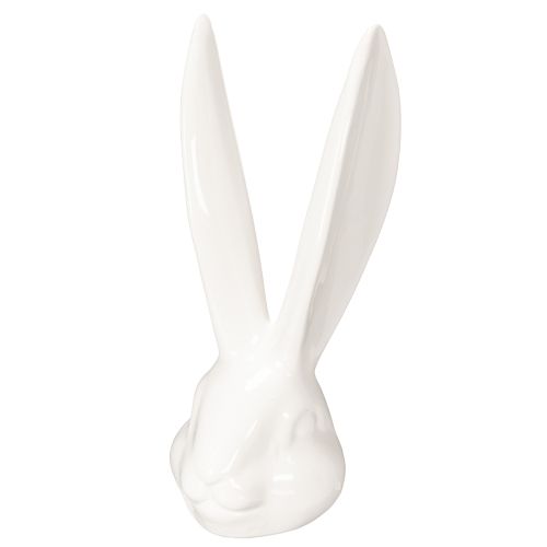Product Decorative figurine of a rabbit's head for stylish Easter decoration in modern living areas, 22cm
