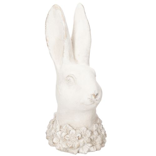 Decorative rabbit as a calm focal point for table, shelf and windowsill 23cm