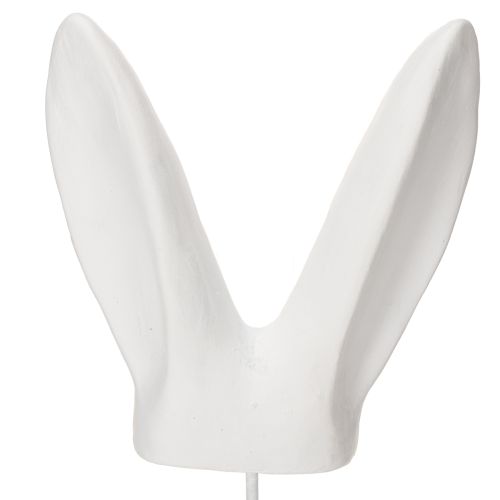 Product Garden stakes with rabbit ears for creative flower bed design, 31cm, 4 pieces