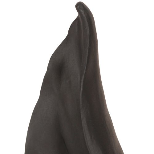 Floristik24 Bunny Ears Decoration Easter Bunny in Black 20cmx7.5cmx29cm