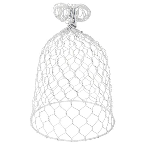 Floristik24 Vintage wire bell for rustic country-style table decorations, 23cm