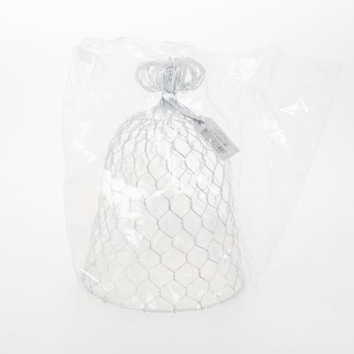 Product Vintage wire bell for rustic country-style table decorations, 23cm