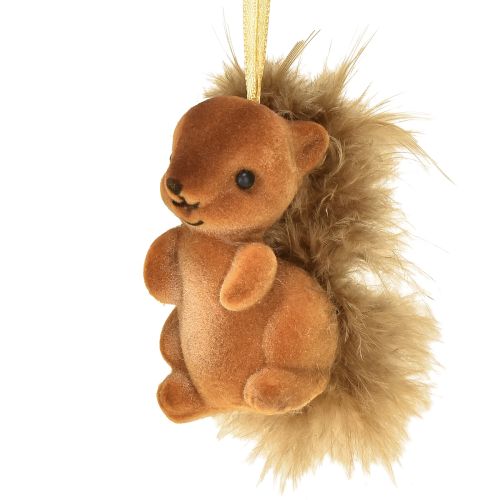 Product Autumn decoration decoration hanger squirrel brown set of 2