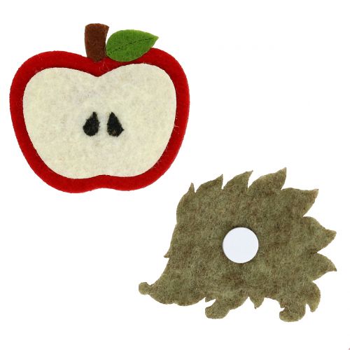 Floristik24 Autumn decoration for scattering and gluing felt 12pcs