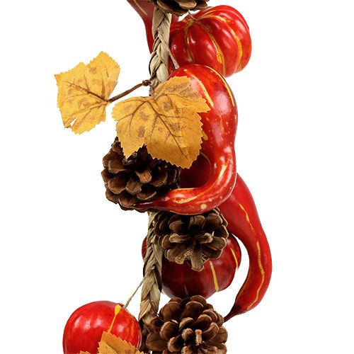 Floristik24 Autumn garland pumpkin, cones 60cm
