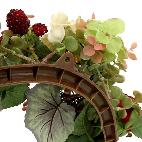 Floristik24 Autumn wreath with flowers, berries Ø38cm