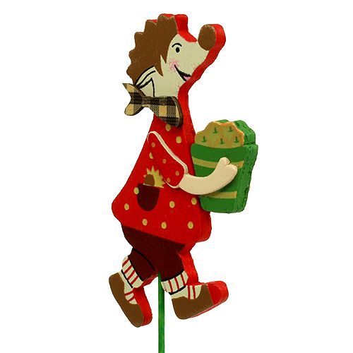 Floristik24 Autumn sticks hedgehog with cake 12pcs