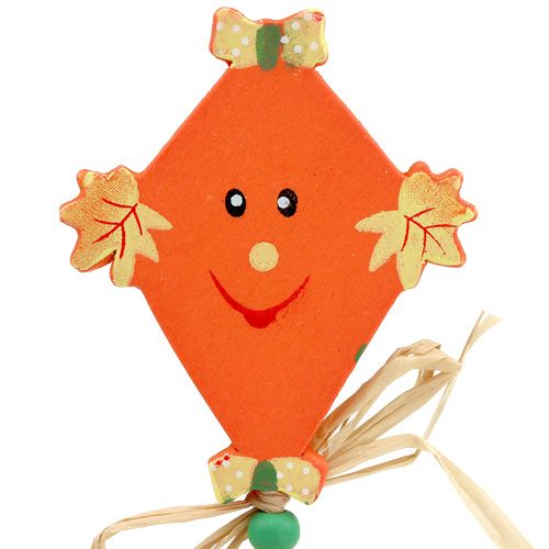 Floristik24 Autumn plug dragon orange L31cm 4pcs