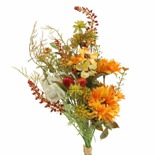 Floristik24 Bouquet of flowers autumn orange 40cm