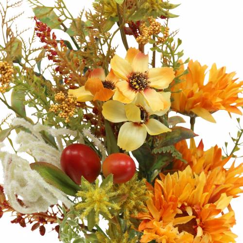 Floristik24 Bouquet of flowers autumn orange 40cm
