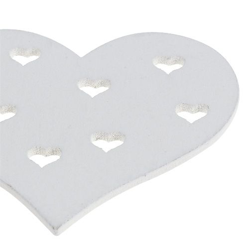 Product Heart mix white 3.3cm - 7cm 54pcs