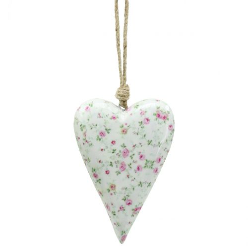 Floristik24 Heart to hang roses 10cm x 15cm